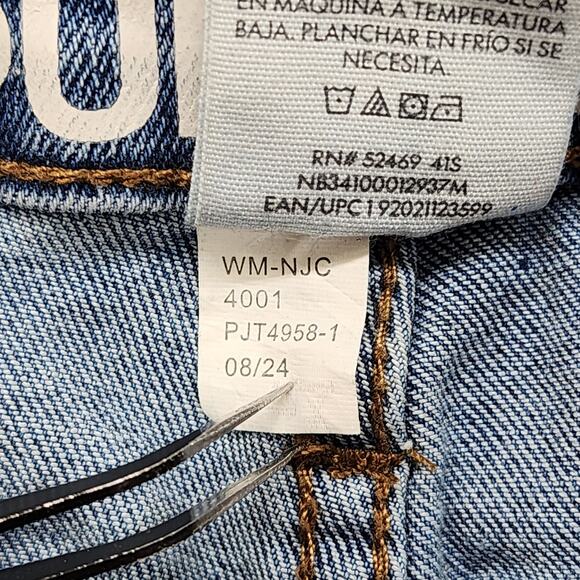 No Boundaries Jeans Womens 14 Blue High Rise Skinny Leg Stretch Denim Casual - Picture 8 of 12